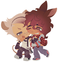 Chunkysoup22 commission of Santa and Junpei 999 ALT